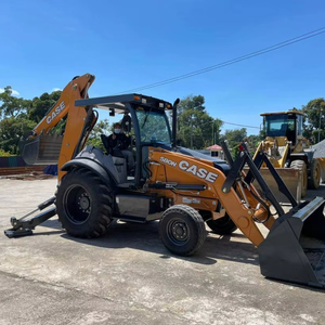 Retroexcavadora CASE 580N, Cargadora Frontal de Servicio Pesado, Equipo de Construcción Diésel para Trabajos Agrícolas y en Obras - Product Image 4
