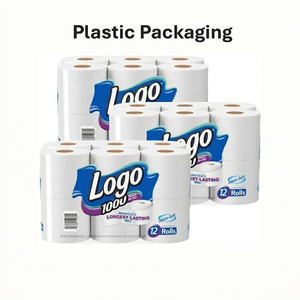 High Quality Flexible PE Square Bottom Heat Seal Gravure Printed Toilet Paper <b>Packaging</b> <b>Bags</b> Moisture Proof Custom OEM ODM - Product Image 2