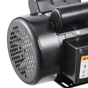 Compressore d'aria elettrico monofase 5HP 230V 25 Ampere 56HZ con telaio 3450RPM, albero con chiavetta da 7/8'' e lunghezza 2.25'', AC 4KW CCW/CW - Product Image 5
