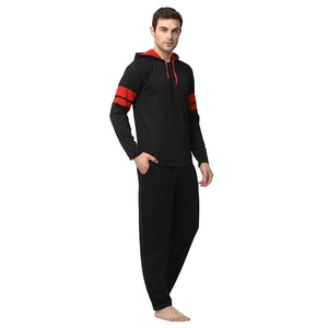 Conjunto deportivo informal premium para hombre, sudadera y pantalones de chándal para entrenamiento en el gimnasio y moda diaria. - Product Image 1