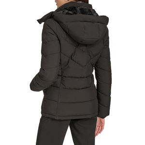 Nouvelle veste matelassée personnalisée, style bulle tendance, tricotée unie, imperméable et respirante, manteau d'hiver - Product Image 2
