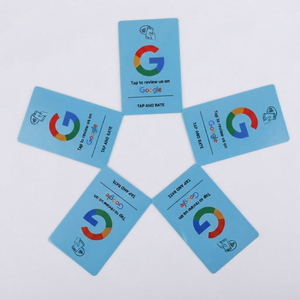 บัตร NFC รีวิว Google พร้อมชิป NTAG213 ความถี่ 13.56 MHz สำหรับการให้คะแนนความคิดเห็นของลูกค้าธุรกิจและการควบคุมการเข้าถึง - Product Image 3