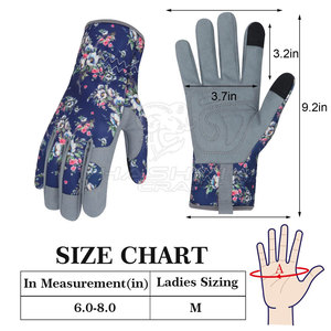 ถุงมือทำสวนหนังน้ำหนักเบา ระบายอากาศได้ดี สำหรับผู้ชายและผู้หญิง สวมใส่สบาย เหมาะสำหรับงานต่างๆ - Product Image 3