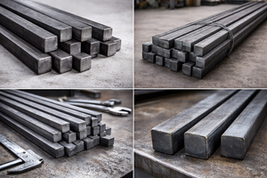 เหล็กเส้นรีร้อนสีดำขนาด 50 มม. ความแข็งแรงสูง ขนาดแม่นยำ พื้นผิวเรียบ ขึ้นรูปได้ดีเยี่ยมสำหรับงานอุตสาหกรรม - Product Image 2