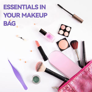 Juego de Pinzas para Manicura y Cejas MARI Instruments, Color Personalizable, Logotipo, Acero Inoxidable Alemán Duradero, Punta Suave, Estuche Portátil - Product Image 4