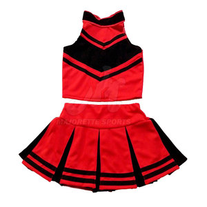 Vestido de Porristas sin Mangas, Diseño Ligero, Tejido Cómodo, Ideal para Actuaciones, Venta en Línea - Product Image 1