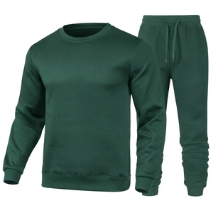 Conjunto de Sudadera y Pantalones Deportivos de Dos Piezas, Cuello Redondo, Manga Larga, Estilo Oversize, Personalizable y de Alta Calidad - Product Image 2