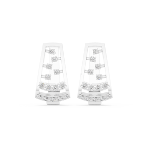 Ryega Jewels 14k Double Layer <b>Pearl</b> Rhinestone Drop <b>Earrings</b> - Product Image 5