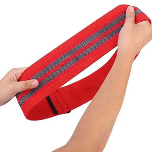 Bandes de résistance élastiques premium pour les hanches, les fessiers et les jambes, boucles d'entraînement ajustables pour la maison et la salle de sport - Product Image 5