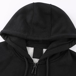 Sweat-shirts à capuche pour homme 100% coton biologique, fermeture éclair, coupe ample, utilisables toute l'année, par Dress Sports - Product Image 4