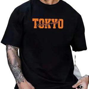 Camiseta de Hombre de Manga Corta, Informal, de Punto, Teñida con Hilo, de Secado Rápido, Transpirable, 180 Gramos, 100% Algodón - Product Image 6
