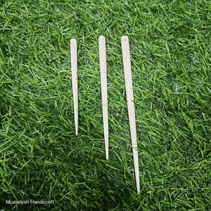 Agujas de hueso de búfalo natural hechas a mano de primera calidad - Product Image 2