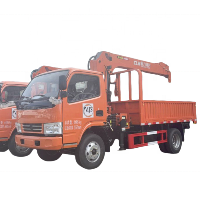 Dongfeng 5ton Truck Mounted Crane 4x2 Small Straight Crane Truck with Crane Manipulator