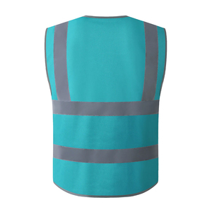 Chaleco de Seguridad Reflectante de Alta Calidad Personalizado con Logotipo, para Hombre, Venta al Por Mayor - Product Image 2