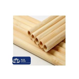 [MEILLEURES VENTES] Pailles en bambou naturel réutilisables et écologiques Blue Lotus pour smoothies et boissons, usage commercial au Vietnam - Product Image 1