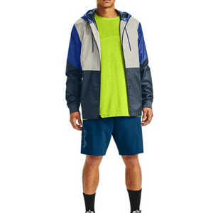 New Custom Design Men's Hooded Coated Windbreaker <b>Jackets</b> Quick Dry Breathable <b>Plus</b> <b>Size</b> Front Logo Wholesale - Product Image 5