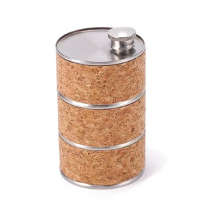 Oil Drum Style Multi Color Hip Flasks <b>Set</b> Stylish Portable Drink Containers For Travel Gifting Party And Personal Use From India - Product Image 2