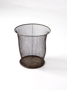 Premium Metal Dustbin Rust Resistant Waste <b>Basket</b> for Hotel <b>Bathroom</b> - Product Image 2