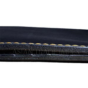 Cartera de Cuero Crazy Horse de Grano Completo, Delgada y Ligera, de Alta Calidad para Hombre, Diseño Abierto Sólido, Duradera y Elegante, Personalizable para Reuniones - Product Image 2