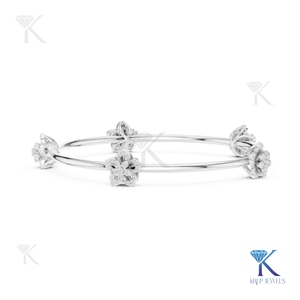 Luxury 14K <b>Solid</b> Gold Tennis <b>Bracelet</b> Brilliant Cut Lab Grown Diamond Centerpiece Halo Side Diamonds Engagement Party Gift - Product Image 3