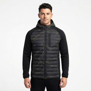Hochwertige Herrenjacken Winter Mode Maßgeschneidertes Design Kapuzen-Herrenoberbekleidung Streetwear Puff Down Bubble Coat Damen Pufferjacke - Product Image 3