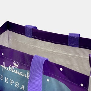 Large Reusable <b>Polypropylene</b> PP Woven Personalized Tote <b>Bag</b> Holiday Heavy Duty and Waterproof Direct From Viet Nam Factory - Product Image 3