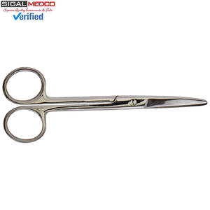 Tijeras de Disección Mayo Premium Curvas de 5 1/2 Pulgadas, Acero Inoxidable, Instrumento Quirúrgico y Médico Manual, Certificado CE - Product Image 2