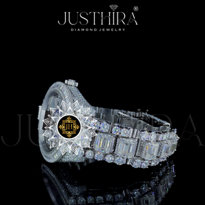 Reloj RLX de Lujo con Diseño Moderno 2026, Aleación de Cuarzo, Estilo Hip-Hop, con Diamantes Moissanite, Regalo para Compromiso, Boda, Aniversario - Product Image 2