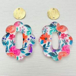 ต่างหูลูกเกดทำมือสำหรับสุภาพสตรี - Product Image 1