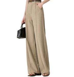 Pantalon formel d'hiver en polaire pour femme, anti-boulochage, respirant, avec logo personnalisé imprimé, 100 % coton, fermeture à cordon - Product Image 6