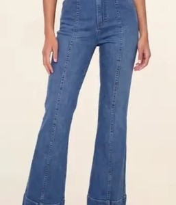 Combinaison en jean brodée pour femme – Tenue décontractée élégante – Fournisseur en gros de combinaisons et salopettes - Product Image 5