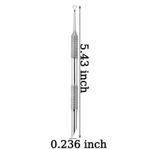 Kit de Manicura y Pedicura Profesional Portátil 4 en 1 de Primera Calidad, Juego de Herramientas para el Cuidado de las Uñas de Acero Inoxidable con Estuche de Transporte con Cierre - Product Image 2