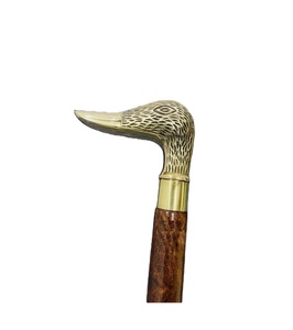 Nouvelle bâton de marche en forme de canard avec poignée en laiton moulé, nouveau bâton de marche, nouveau bâton de voyage - Product Image 1