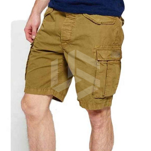 Pakistan Made Eco-Friendly Casual Mid Waist Men's <b>Cargo</b> Shorts High Quality 100% Cotton Breathable Comfortable Customizable - Product Image 6