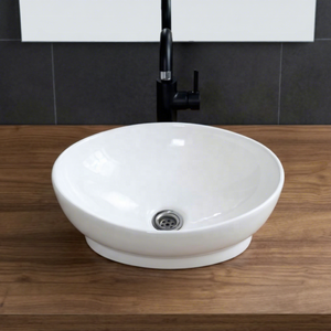 Vasque de lavabo en céramique résistante à l'eau, moderne et écologique, de la marque Vistaar, pour hôpital et villa - Product Image 5