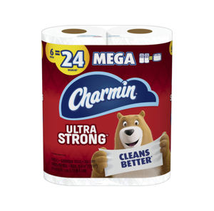 Charmin-Papel Higiénico Ultra Suave Al Tacto, 24 Mega Rollos Familiares - Product Image 3
