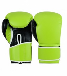 Guantes de Entrenamiento de MMA Profesionales con Logotipo Personalizado, de Cuero PU con Cordones en los Dedos, Absorbentes de Humedad, de Alta Calidad, Marca Personalizada - Product Image 3