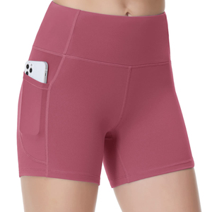 ชุดโยคะขาสั้นพร้อมผ้าสไปเด็กซ์ยืดหยุ่นสำหรับผู้หญิง - Product Image 2