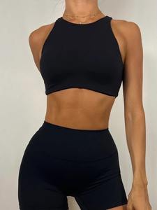 Sujetador Deportivo para Mujer, a Prueba de Impactos, con Relleno Fijo, para Gimnasio, Yoga, Running, Entrenamiento, Sin Costuras, Venta al Por Mayor - Product Image 4