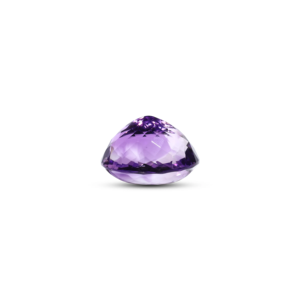 Loose 25.5 Carat Natural Amethyst Oval Cut Gemstone for Fine Jewelry - Product Image 3