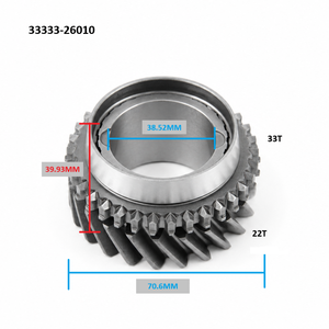 Boîte de vitesses de chariot élévateur à transmission par cardan de tracteur, réduction 30:1, Master SCM415/20CRMNTI/SCM440/SNCM220 - Product Image 3