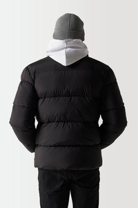 Vestes d'hiver pour hommes de haute qualité, imperméables, grandes tailles, avec duvet de canard noir, à capuche et chaudes - Product Image 2