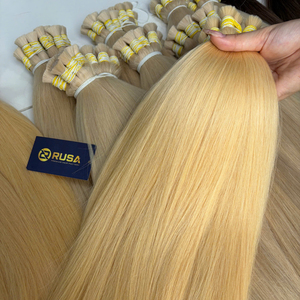 Extensiones de cabello liso vietnamitas al por mayor, textura y longitud de cabello personalizadas, de 10 a 34 pulgadas, alta calidad de fábrica. - Product Image 4