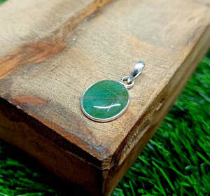 Argent sterling 925 | Pierre précieuse de forme carrée | Pendentif en argent bijoux pour elle/lui - Product Image 1