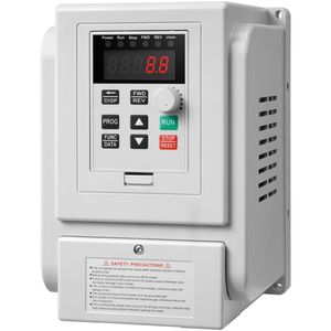 Inverter VFD 2.2KW 10A 3HP Monofase con Controllo Vettoriale per il Controllo della Velocità di Motori Trifase - Product Image 1