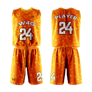 Conjunto de Camiseta y Pantalones Cortos de Baloncesto Personalizados para Hombre, Sublimados, Transpirables, con Logotipo Frontal Personalizado y Costuras Premium - Product Image 3