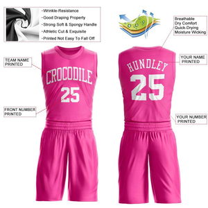 Nouvel ensemble d'uniformes de basketball personnalisés sublimés réversibles de qualité supérieure OEM, respirant, séchage rapide, 100 % polyester, pas cher - Product Image 3