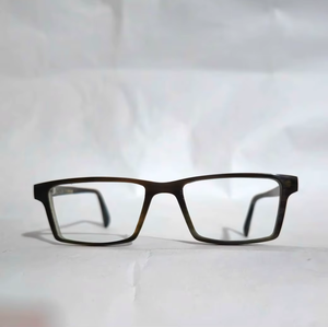 Lunettes de soleil faites à la main en corne de buffle, légères, monture carrée simple à bordure complète, lunettes élégantes pour accessoires de mode, usage quotidien en extérieur - Product Image 2