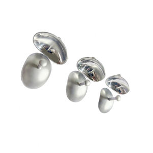 1 Pair of Corneal <b>Shield</b> Laser Eye Protector Stainless Steel Ophthalmic Surgery Instruments - Product Image 1