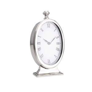 Vintage Wooden Table Clock Retro Quartz Analog <b>Desktop</b> Timepiece Decorative Home Office <b>Shelf</b> Accent Decor Piece for Interiors - Product Image 2